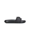 Versace Palazzo Rubber Slides In Black