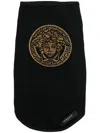 Versace Medusa-embellished Pet Jumper In Schwarz