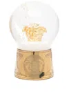 Versace Medusa Snow Globe In Gold