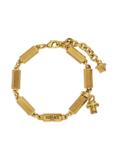 Versace Medusa Spinal Bracelet In Gold