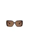 Versace Medusa Square-frame Sunglasses In Brown