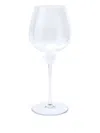 Versace Medusa-stem Crystal Wine Glass In Transparent