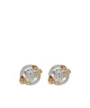 Versace Medusa Stud Earrings In Multi