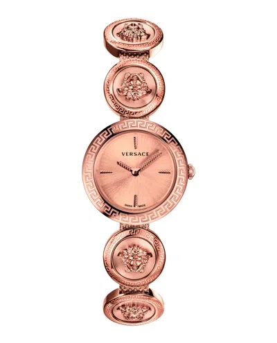 Versace Medusa Stud Icon Watch In Gold