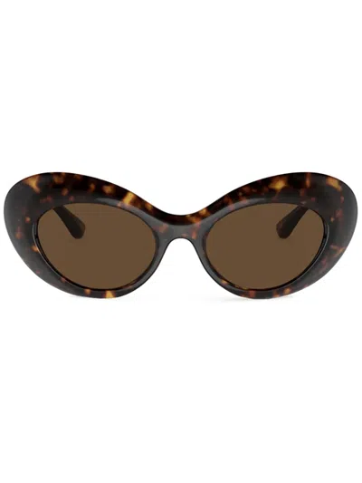 Versace Medusa Sonnenbrille In Black