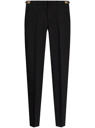 VERSACE MEDUSA TAILORED TROUSERS