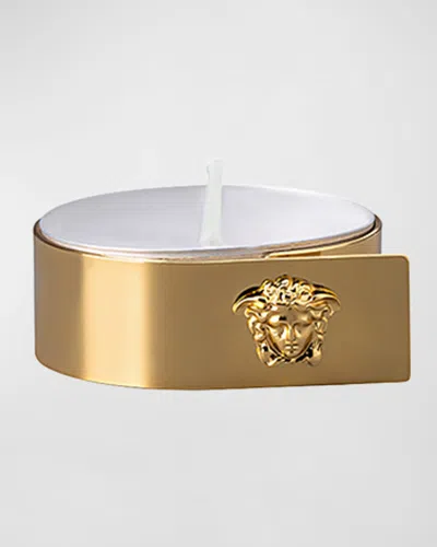 Versace Medusa Tea Light In Gold