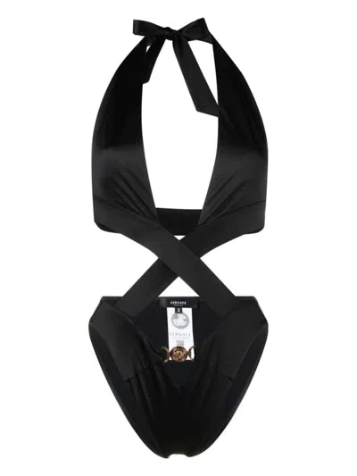 Versace Medusa Tie-fastening One-piece