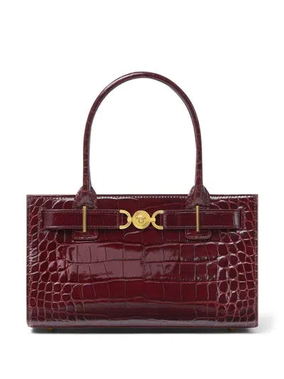 Versace Medusa Tote Bag In 红色