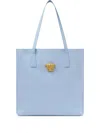 Versace Medusa Tote Bag In Blue