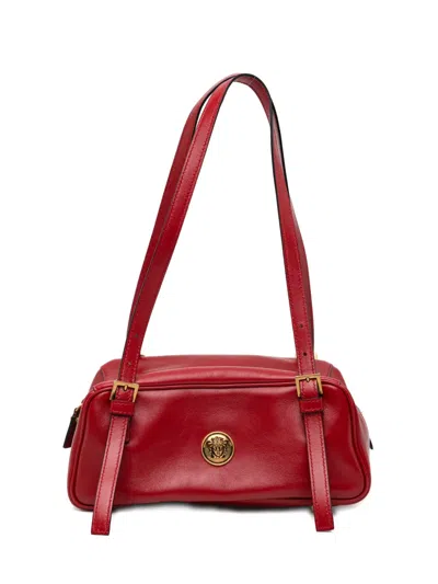 Versace Medusa Tote Bag In Red
