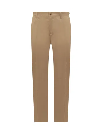 Versace Medusa Trousers In Sand