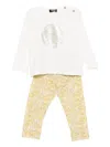 Versace Medusa Trousers Set In Neutral