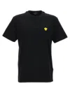 Versace Medusa Minimalist Crew Neck T-shirt In Black