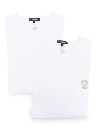 Versace Medusa Undershirt 2-pack In White