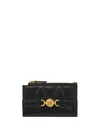 Versace Medusa Card Holder In Black