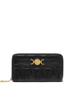 Versace Medusa Wallet In Black