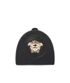 Versace Medusa Wallet In Black