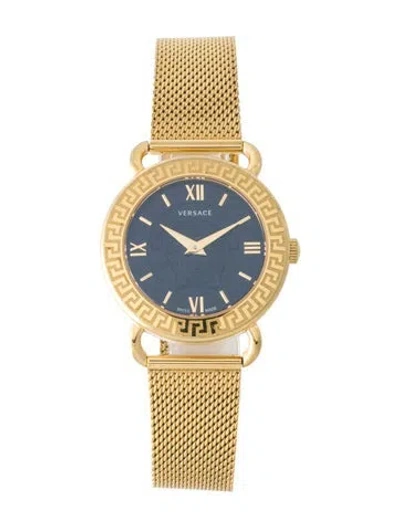 Pre-owned Versace Medusa Watch, 36mm In Multi