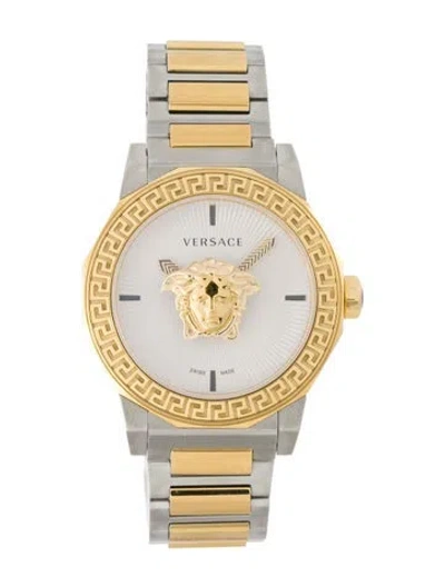 Pre-owned Versace Medusa Watch, 38mm In Multi