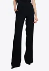 Versace Medusa Wide Leg Pants In Black