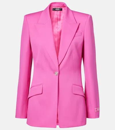 VERSACE MEDUSA WOOL BLAZER