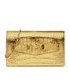 Versace Medusa'95 Crocodile Effect Shoulder Bag