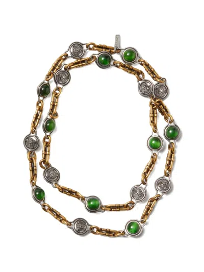 Versace Medusa-charm Chain Necklace In Gold