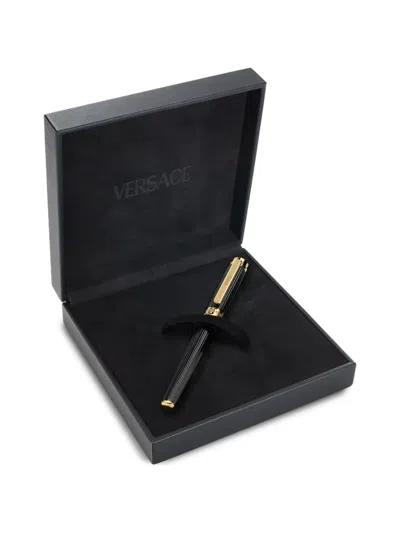 Versace Medusa-embellishment Pen In Black