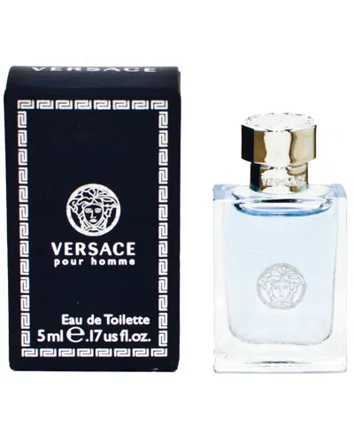 Versace Men's 0.17oz Pour Homme Mini In Blue
