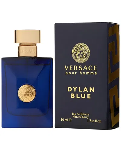 Versace Men's 1.7oz Dylan Blue Edt In Transparent