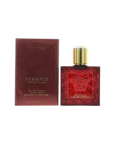 Versace Men's 1.7oz Eros Flame Edp Spray In Red