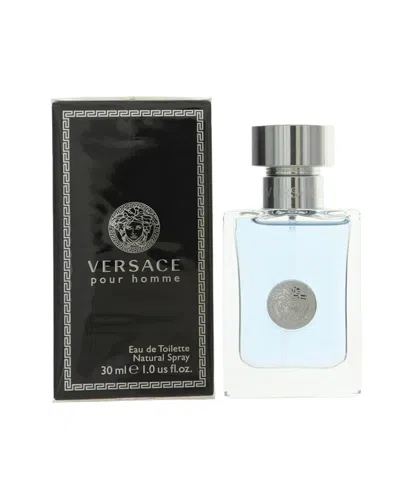 Versace Men's 1oz Pour Homme Edt Spray In Transparent