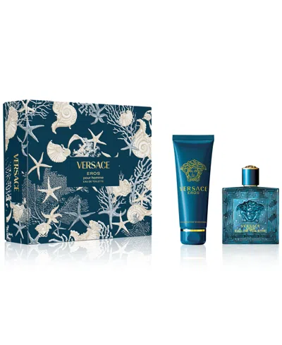 Versace Men's 2-pc. Eros Eau De Toilette Gift Set In No Color