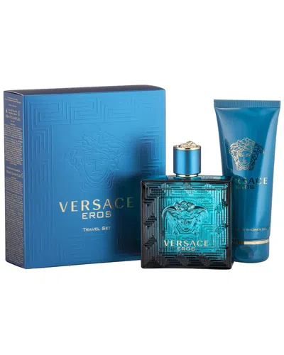 Versace Men's 2pc Eros Gift Set In White