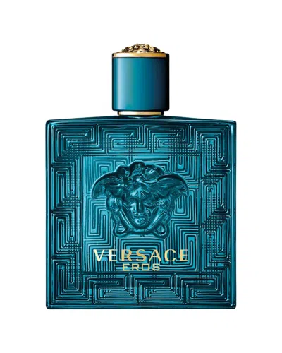 Versace Men's 3.4oz Eros Edt In Blue