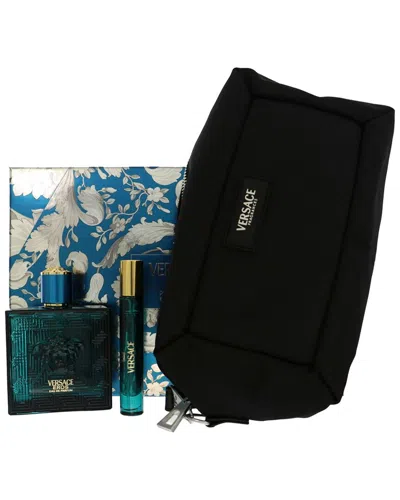 Versace Men's 3pc Eros Gift Set In Multi