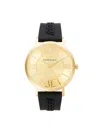 Versace V-eternal Silicone Watch In Sapphire