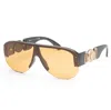 Versace Medusa Biggie Pilot-frame Sunglasses In Black