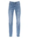 Versace Stretch Denim Slim Fit Jeans In Denim