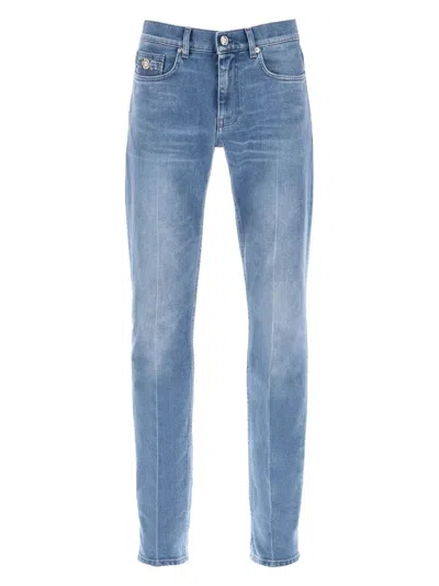 VERSACE MEN'S 5-POCKET SLIM FIT JEANS