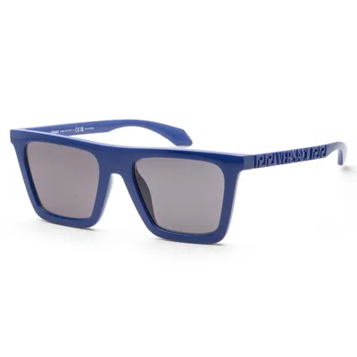 Versace Men's 53mm Full Blue Polarized Sunglasses Ve4468u-545081-53 In Multi