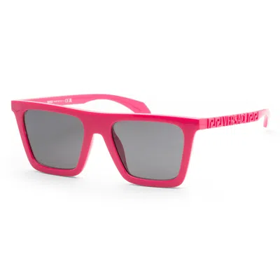 Versace Men's 53mm Fuschia Flourescent Sunglasses Ve4468u-544887-53 In Multi