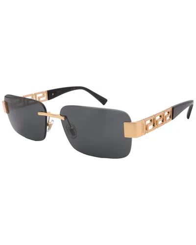 Versace Men's 58mm Sunglasses In Gold