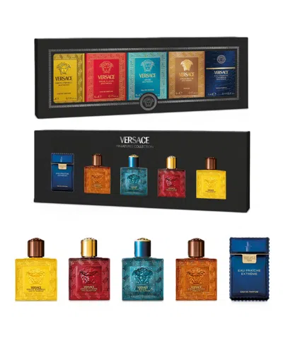 Versace Men's 5-piece Eros Eau De Parfum Spray Set In No Color