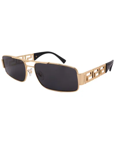 Versace Men's 60mm Sunglasses In Blue