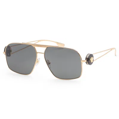 Versace Man Sunglass Ve2269 In Dark Grey Polarized