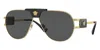 Versace 0ve2252 100287 Aviator Sunglasses In Black