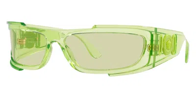 Versace Men's 67mm Transparent Sunglasses Ve4446-541471-67 In Green