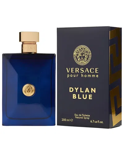 Versace Men's 6.7oz Dylan Blue Edt In Transparent